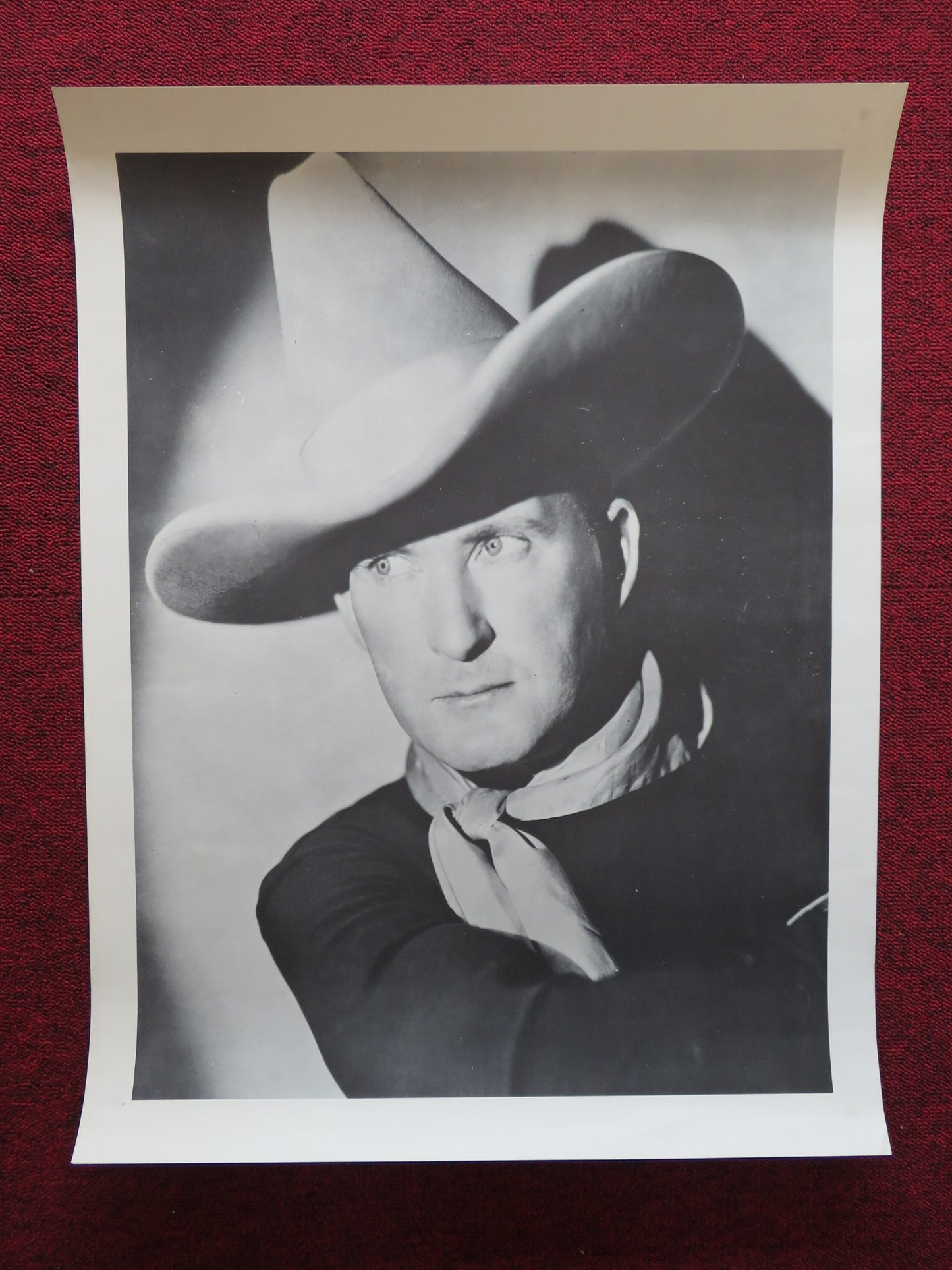 TIM MCCOY PORTRAIT POSTER