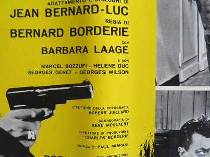 LA RAPINA DI MONTPARNASSE - G ITALIAN FOTOBUSTA POSTER FERNANDEL B. LAAGE 1964