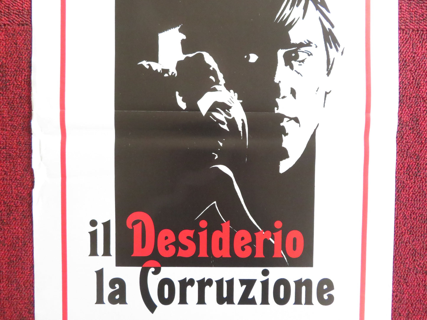 RIVE DROITE, RIVE GAUCHE ITALIAN LOCANDINA POSTER DEPARDIEU NATHALIE BAYE 1986