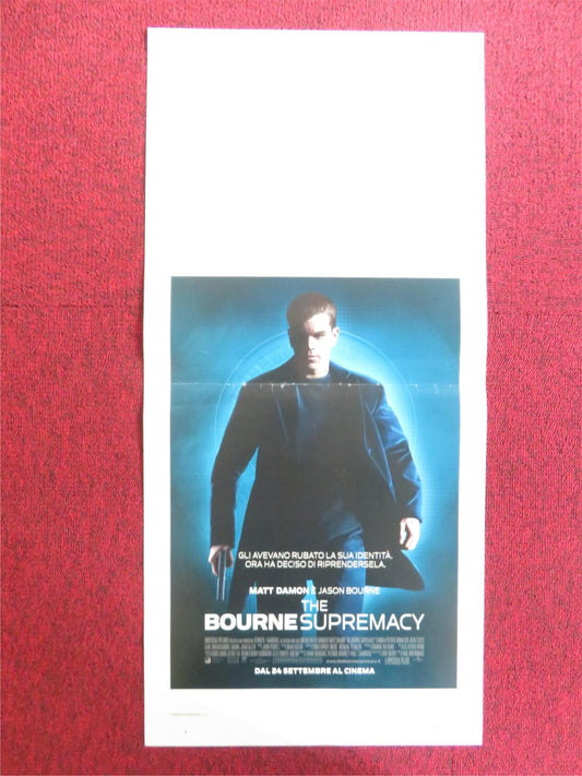 THE BOURNE SUPREMACY ITALIAN LOCANDINA POSTER MATT DAMON FRANKA POTENTE 2004