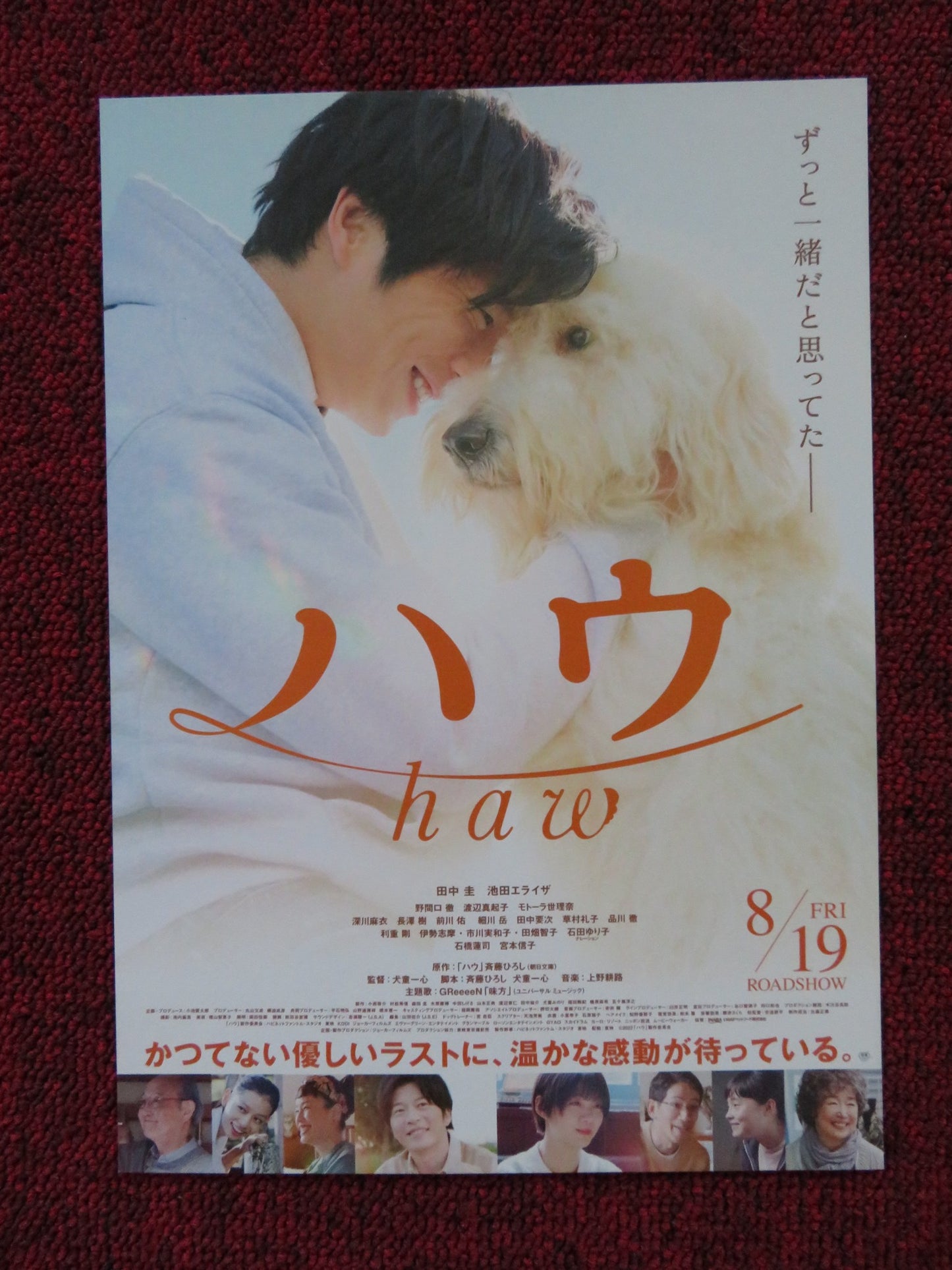 HAW JAPANESE CHIRASHI (B5) POSTER ELAIZA IKEDA RENJI ISHIBASHI 2022