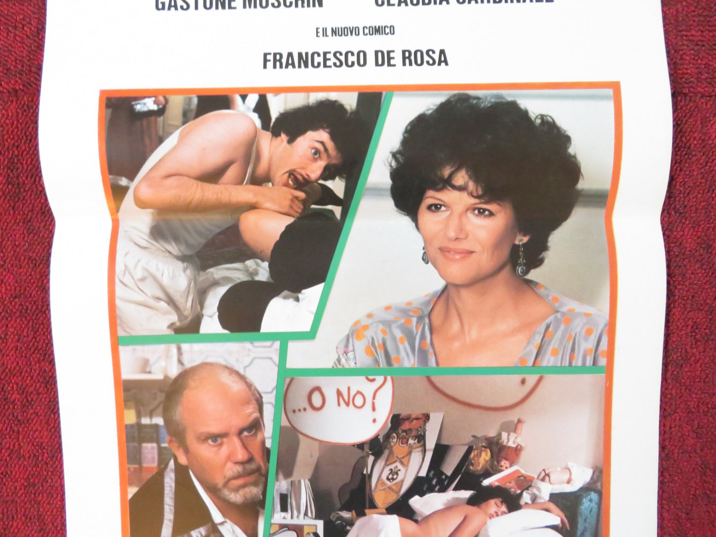 SI SALVI CHI VUOLE ITALIAN LOCANDINA POSTER GASTONE MOSCHINI C. CARDINALE 1980