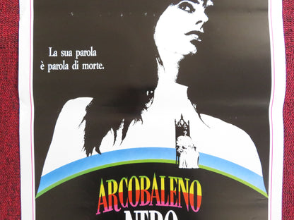 BLACK RAINBOW ITALIAN LOCANDINA POSTER ROSANNA ARQUETTE JASON ROBARDS 1991