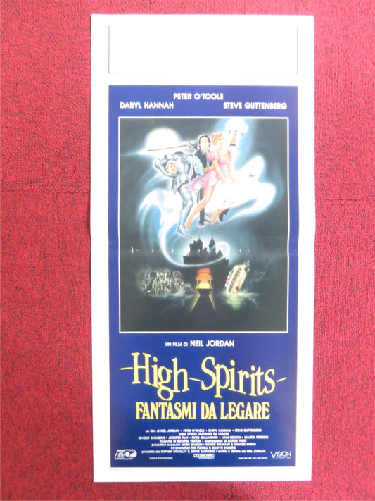 HIGH SPIRITS ITALIAN LOCANDINA POSTER PETER O'TOOLE STEVE GUTTENBERG 1989