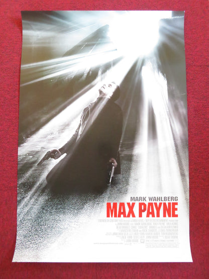 MAX PAYNE - VERSION D US ONE SHEET ROLLED POSTER MARK WAHLBERG MILA KUNIS 2008