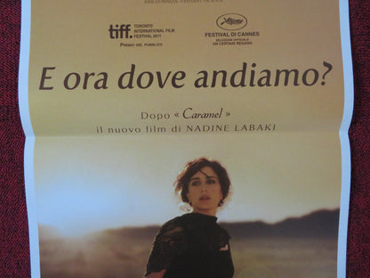 WHERE DO WE GO NOW? ITALIAN LOCANDINA POSTER CLAUDE BAZ MOUSSAWBAA L. HAKIM 2011