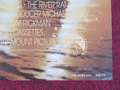 THE RIVER RAT FOLDED US ONE SHEET POSTER TOMMY LEE JONES MARTHA PLIMPTON 1984