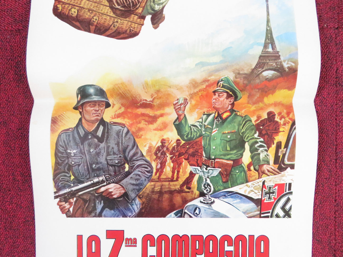 OPERATION LADY MARLENE ITALIAN LOCANDINA POSTER MICHEL SERRAULT B. MENEZ 1976