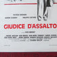 GIUDICE D'ASSALTO ITALIAN LOCANDINA POSTER PATRICK DEWAERE AURORE CLEMENT 1977