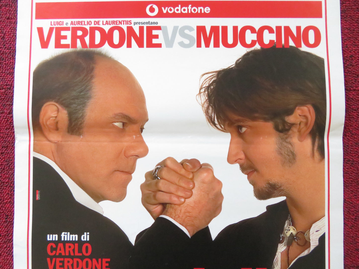 IL MIO MIGLIOR NEMICO ITALIAN LOCANDINA POSTER CARLO VERDONE SILVIO MUCCINO 2006