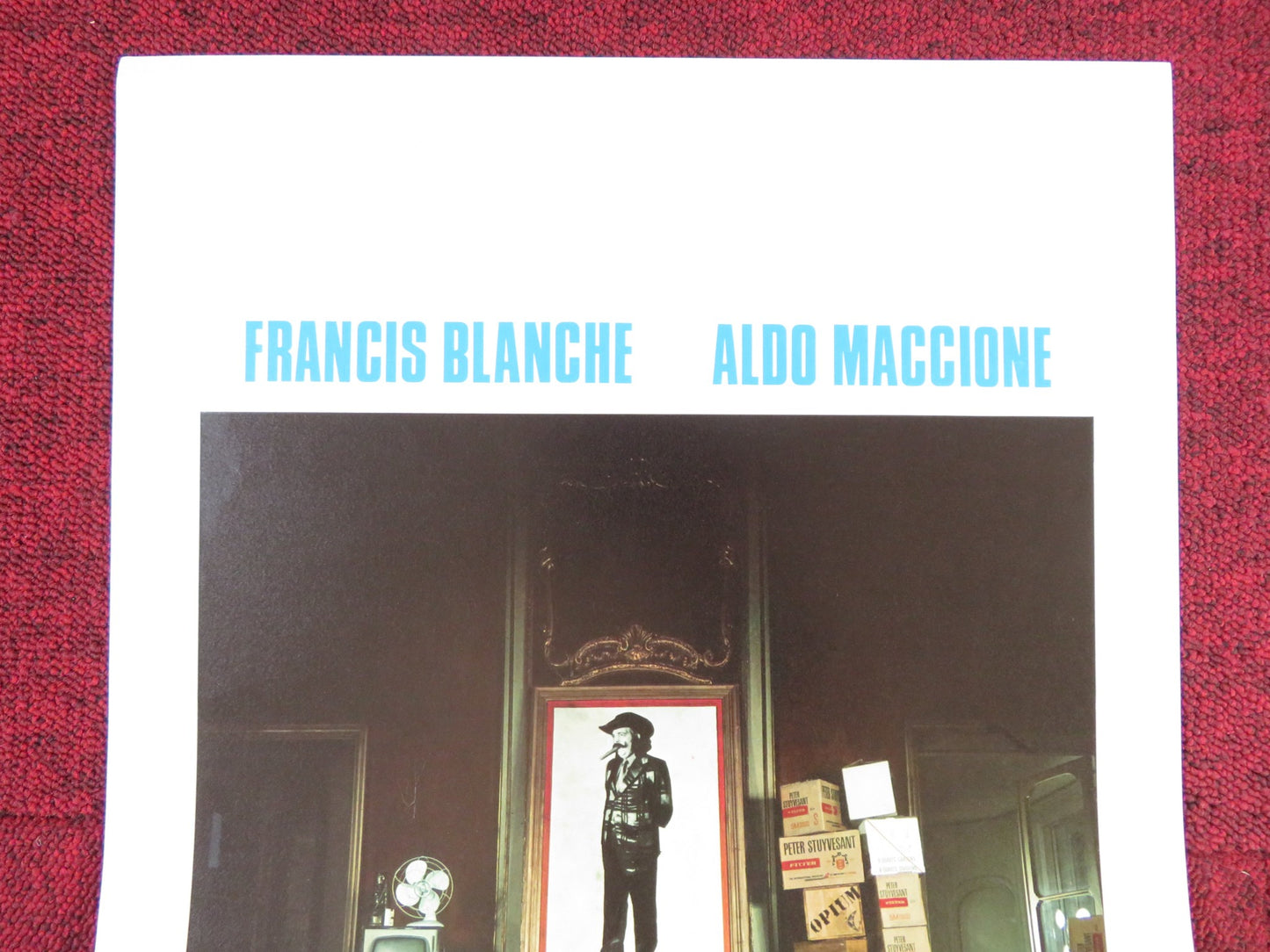 LA GRANDE MAFFIA ITALIAN LOCANDINA POSTER FRANCIS BLANCHE ALDO MACCIONE 1974