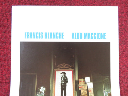 LA GRANDE MAFFIA ITALIAN LOCANDINA POSTER FRANCIS BLANCHE ALDO MACCIONE 1974