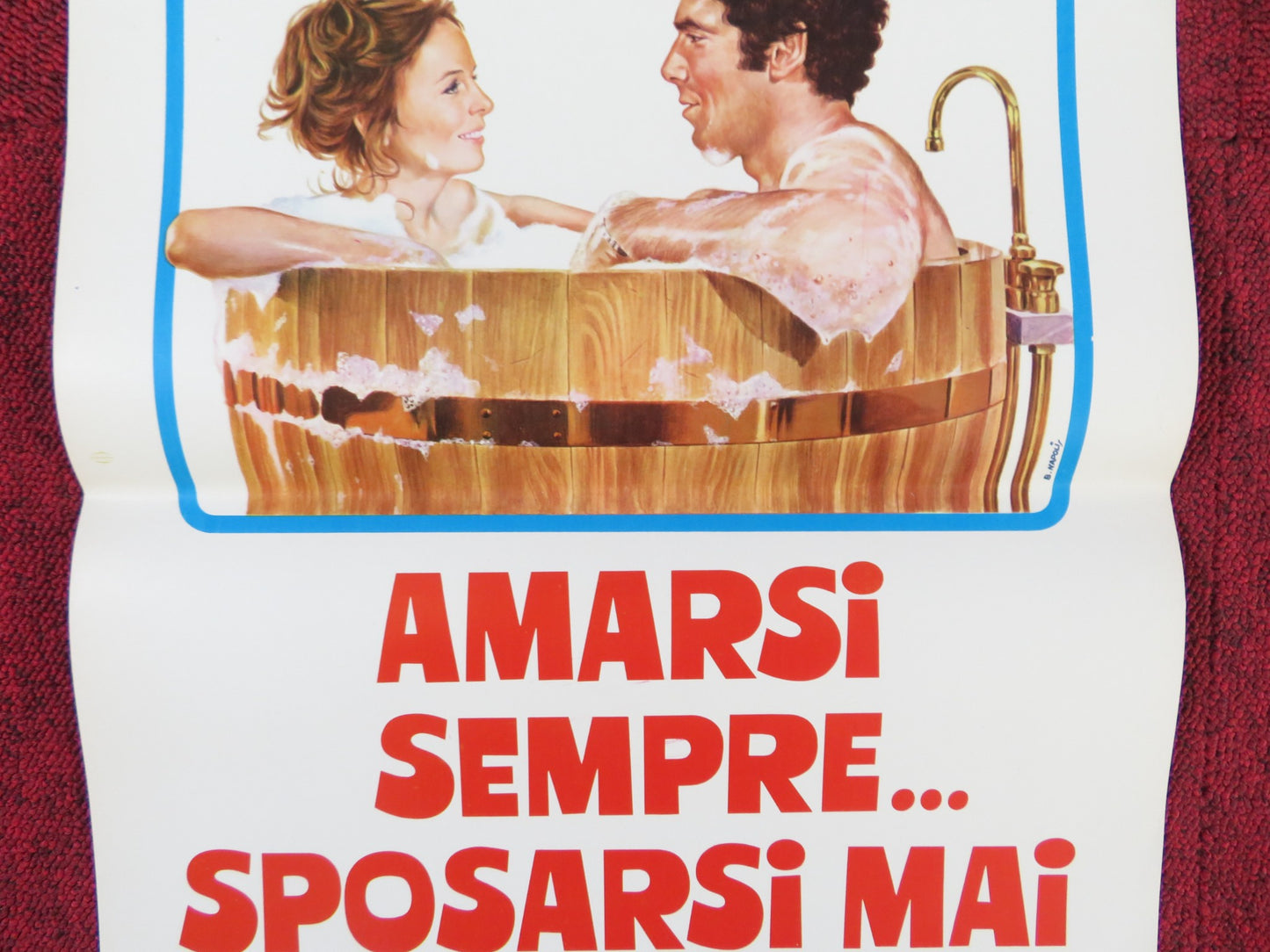 I WILL... I WILL... FOR NOW ITALIAN LOCANDINA POSTER ELLIOTT GOULD KEATON 1976