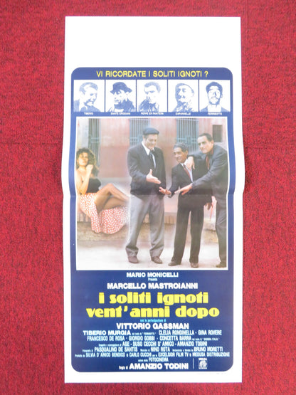 BIG DEAL AFTER 20 YEARS ITALIAN LOCANDINA POSTER MARCELLO MASTROIANNI 1985