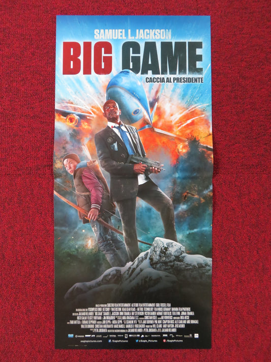 BIG GAME ITALIAN LOCANDINA POSTER SAMUEL L. JACKSON ONNI TOMMILA 2014