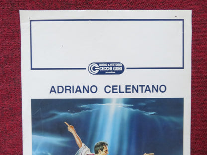 JOAN LUI ITALIAN LOCANDINA POSTER ADRIANO CELENTANO CLAUDIA MORI 1985