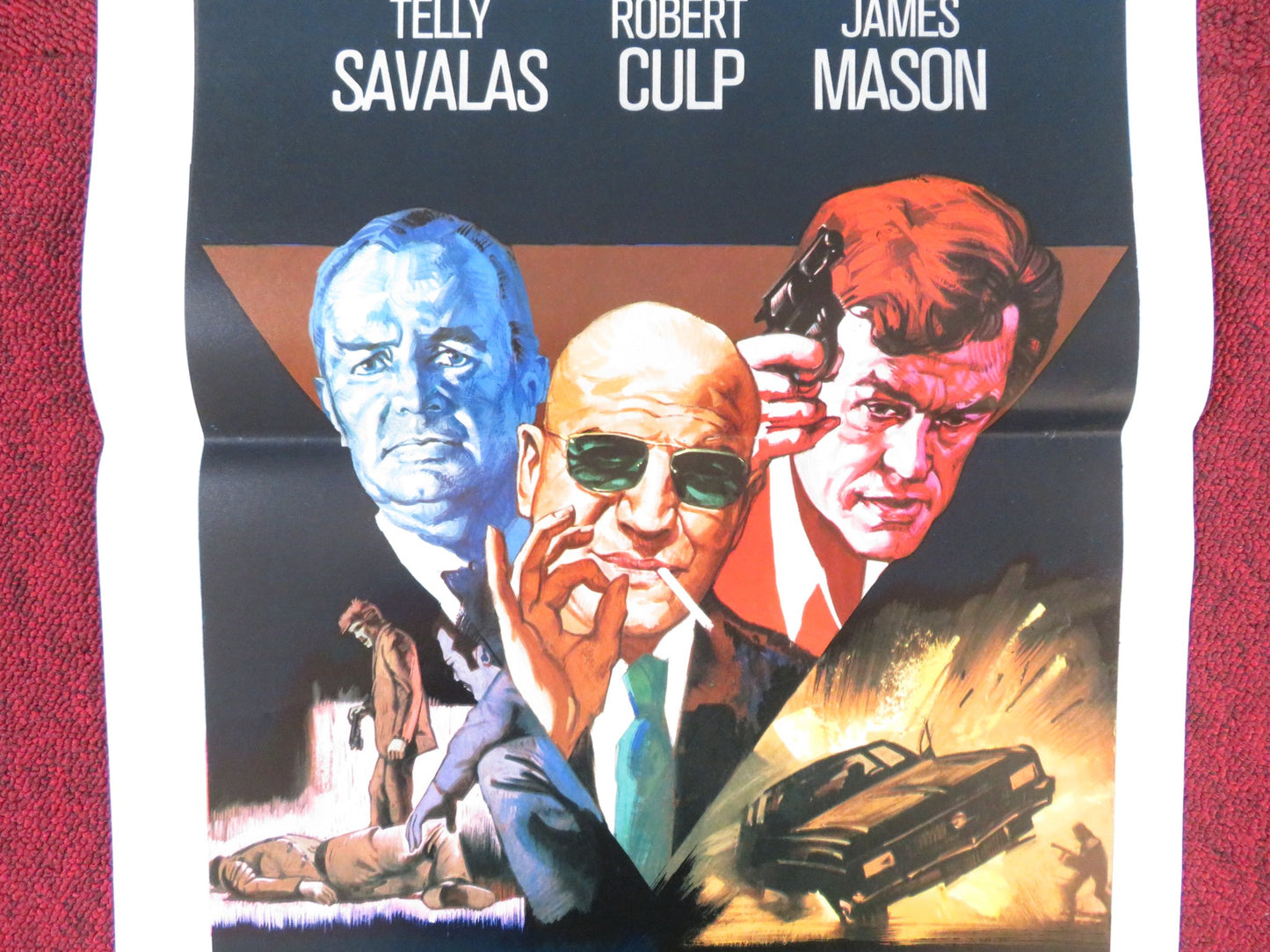 OPERAZIONE SIEGFRIED ITALIAN LOCANDINA POSTER TELLY SAVALAS ROBERT CULP 1975