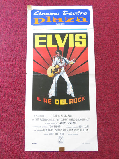 ELVIS ITALIAN LOCANDINA POSTER JOHN CARPENTER KURT RUSSELL SHELLEY WINTERS 1979