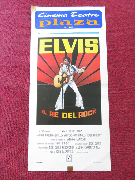 ELVIS ITALIAN LOCANDINA POSTER JOHN CARPENTER KURT RUSSELL SHELLEY WINTERS 1979