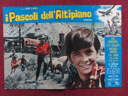 I PASCOLI DELL'ALTIPIANO - C ITALIAN FOTOBUSTA POSTER CARDI GUY STOCKWELL 1966