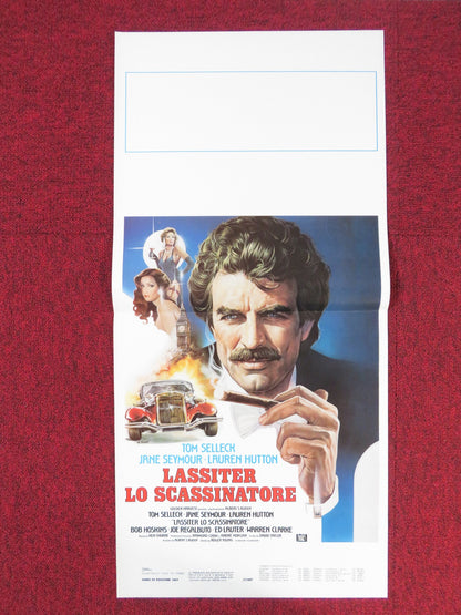 LASSITER ITALIAN LOCANDINA POSTER TOM SELLECK JANE SEYMOUR 1984