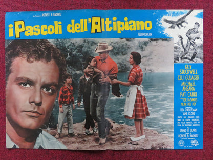 I PASCOLI DELL'ALTIPIANO - D ITALIAN FOTOBUSTA POSTER CARDI GUY STOCKWELL 1966