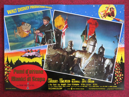 BEDKNOBS AND BROOMSTICKS - B ITALIAN FOTOBUSTA POSTER DISNEY A. LANSBURY 1972