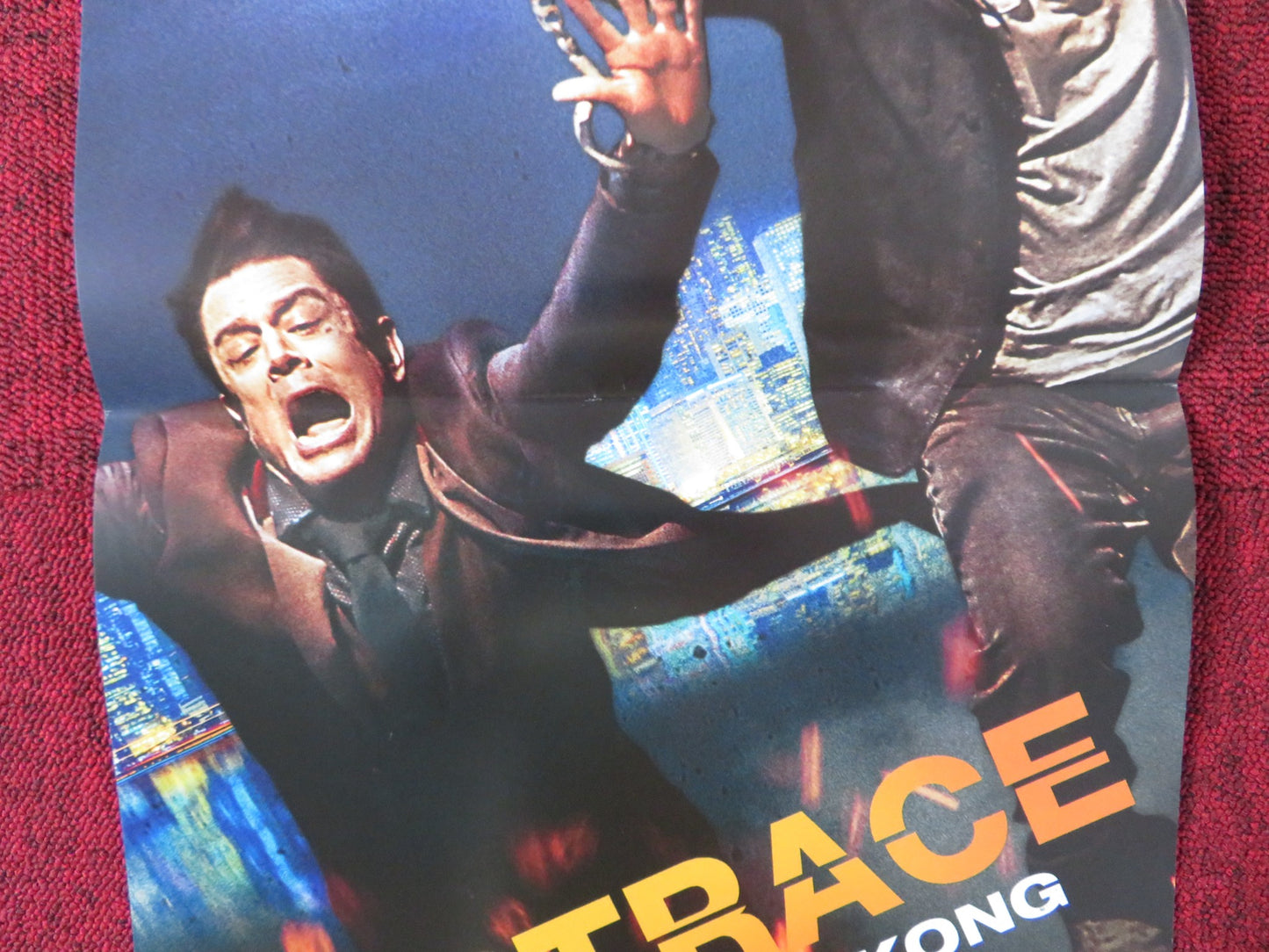 SKIPTRACE ITALIAN LOCANDINA POSTER JACKIE CHAN JOHNNY KNOXVILLE 2016