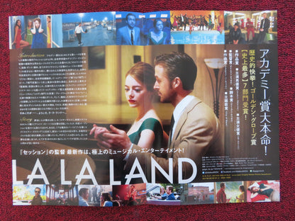 LA LA LAND JAPANESE CHIRASHI (B5) POSTER EMMA STONE RYAN GOSLING 2016