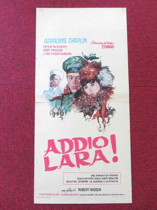 I KILLED RASPUTIN ITALIAN LOCANDINA POSTER GERT FROBE GERALDINE CHAPLIN 1967