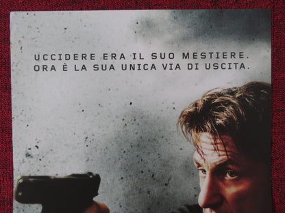 THE GUNMAN ITALIAN LOCANDINA POSTER SEAN PENN JAVIER BARDEM 2015