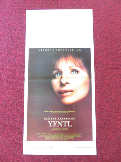 YENTL ITALIAN LOCANDINA POSTER BARBRA STREISAND MANDY PATINKIN 1983