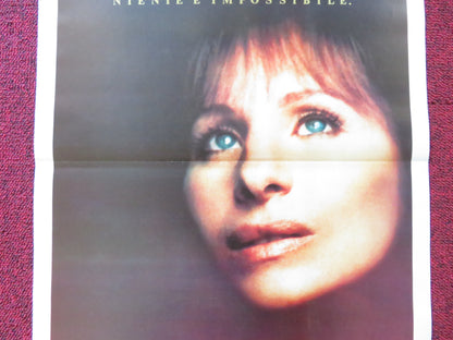 YENTL ITALIAN LOCANDINA POSTER BARBRA STREISAND MANDY PATINKIN 1983