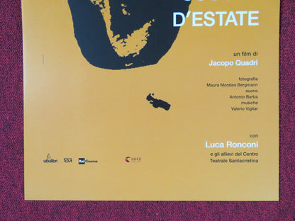 LA SCUOLA D'ESTATE ITALIAN LOCANDINA POSTER LUCA RONCONI IVAN ALOVISIO 2014