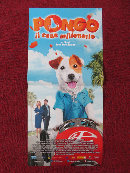 MILLIONAIRE DOG ITALIAN LOCANDINA POSTER IVAN MASSAGUE PATRICIA CONDE 2014