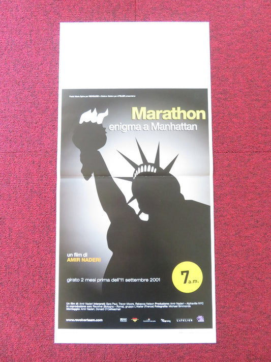 MARATHON ITALIAN LOCANDINA POSTER SARA PAULL TREVOR MOORE 2002