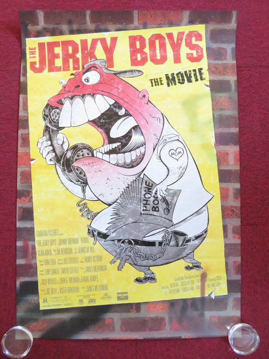 THE JERKY BOYS US ONE SHEET ROLLED POSTER JOHN G. BRENNAN KAMAL AHMED 1995