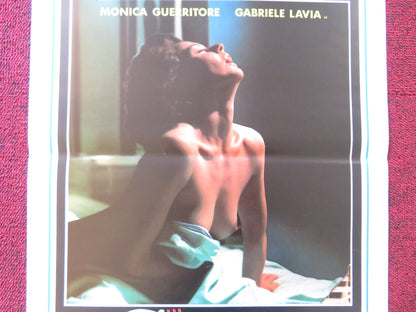 EVIL SENSES ITALIAN LOCANDINA POSTER MONICA GUERRITORE GABRIELE LAVIA 1986