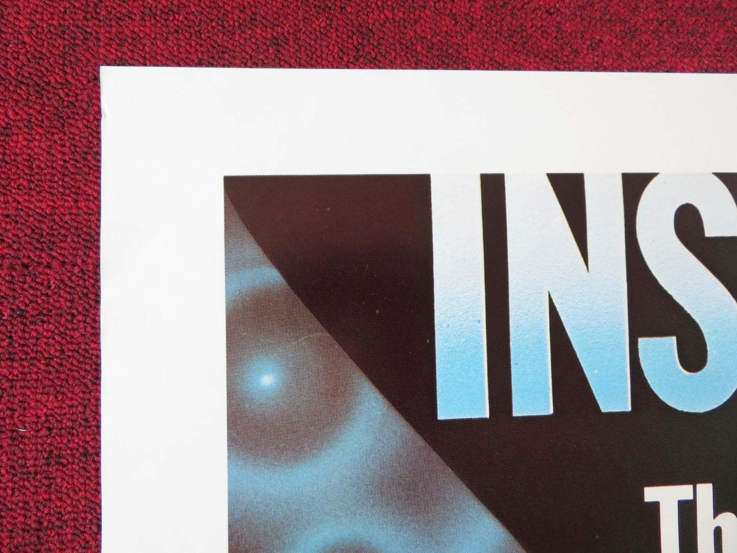 INSEMINOID / HORROR PLANET - A US TRI FOLDED ONE SHEET ROLLED POSTER 1981