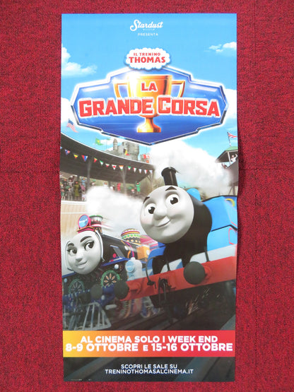 THOMAS & FRIENDS: THE GREAT RACE ITALIAN LOCANDINA POSTER MARK MORAGHAN 2016