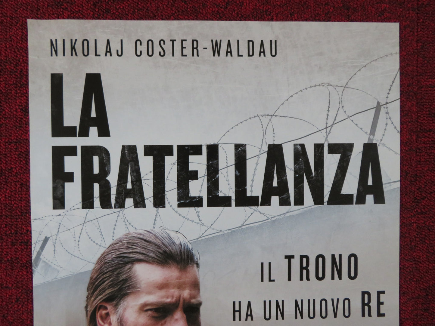 LA FRATELLANZA / SHOT CALLER ITALIAN LOCANDINA POSTER NIKOLAJ COSTER-WALDAU 2017