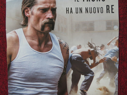 LA FRATELLANZA / SHOT CALLER ITALIAN LOCANDINA POSTER NIKOLAJ COSTER-WALDAU 2017