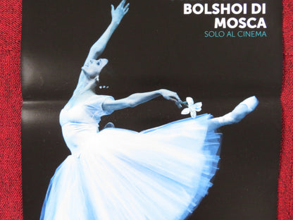 GISELLE LA GRANDE DANZA BOLSHOI  ITALIAN LOCANDINA POSTER ADAM GRIGOROVICH 2018