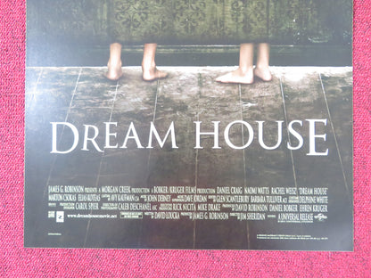 DREAM HOUSE ITALIAN LOCANDINA POSTER DANIEL CRAIG NAOMI WATTS 2011