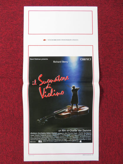 IL SUONATORE DI VIOLINO ITALIAN LOCANDINA POSTER RICHARD BERRY F. BERLEAND 1995