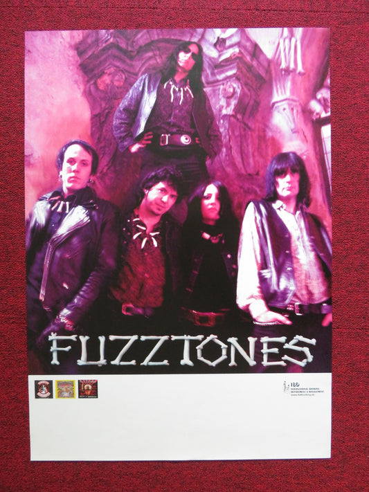 FUZZTONES ALBUM POSTER GERMAN MUSIC POSTER 2006