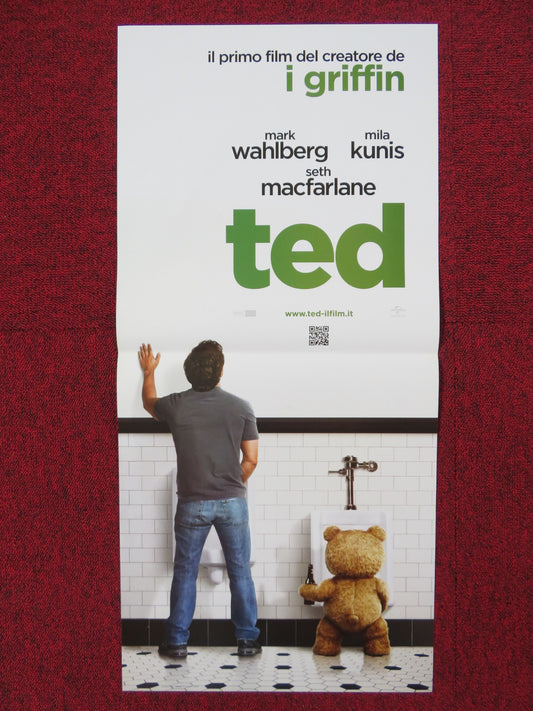 TED ITALIAN LOCANDINA POSTER MARK WAHLBERG MILA KUNIS 2012