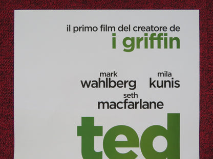 TED ITALIAN LOCANDINA POSTER MARK WAHLBERG MILA KUNIS 2012