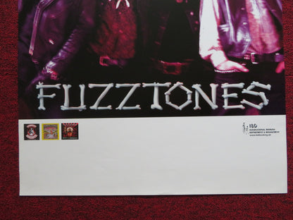 FUZZTONES ALBUM POSTER GERMAN MUSIC POSTER 2006