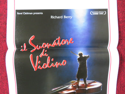 IL SUONATORE DI VIOLINO ITALIAN LOCANDINA POSTER RICHARD BERRY F. BERLEAND 1995